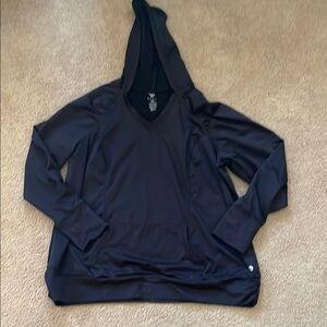 Livi Active Navy Black Long Sleeve Sweatshirt